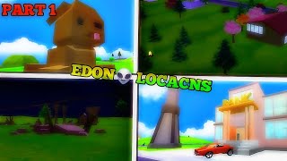 EDON👽 LOCACNS🤔 OF DUDE THEFT WARS PART 1 [upl. by Trebor374]