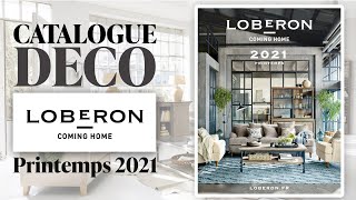 Catalogue décoration LOBERON complet  Collection Printemps 2021 [upl. by Ploss222]