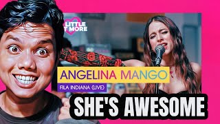 Angelina Mango  Fila Indiana Live  Italy 🇮🇹  Reaction EurovisionALBM [upl. by Maunsell421]