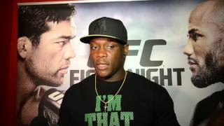 Ovince Saint Preux on fighting Glover Teixeira in Nashville [upl. by Ilbert]