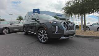 2021 Hyundai Palisade SEL  Steel Graphite  Black Interior [upl. by Lambertson]