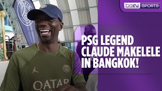 Claude Makelele meets PSG fans in Bangkok [upl. by Notlem25]