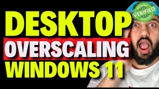 Fix Desktop Overscaling If You Use a TV as Monitor [upl. by Saqaw342]