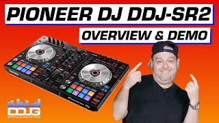 Pioneer DJ DDJSR2 2deck Serato DJ Pro Controller Overview and Demo with Super DJ Rich Steele [upl. by Yodlem865]