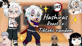 🤡Hashira react to tiktoks random things🤡  Demon Slayer  meme  gacha  part2 [upl. by Dlorah]