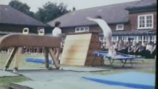 Heys Boys School Prestwich Gymnastics Display in the Quadrangle 1970s [upl. by Quinn]