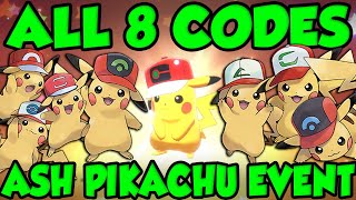 ALL 8 ASH CAP PIKACHU CODES New Pokemon Sword and Shield Mystery Gift Codes [upl. by Jethro]