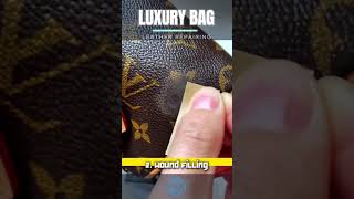 DIY LUXURY BAGS REPAIR at Home  leather repair  luxury bag restoration  luxury bag repair howto [upl. by Karry843]