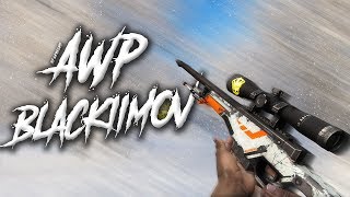 AWP Blackiimov 098fv wCrown on scope BattleScarred  CSGO Weapon Show [upl. by Eudoxia]