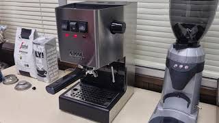 Gaggia New Classic Tutorial [upl. by Kciredor115]