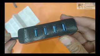 ORICO TWU34ABK 4Port USB 30 HUB  Orico Expansion Series  Orico 4 Port USB 30 Hub [upl. by Center336]