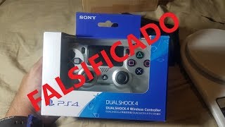 DualShock 4 Falsificado VS Original  DETALHADO  Parte 1 [upl. by Ellata]