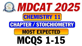 MDCAT Chemistry MCQs  How To Ace Chem amp Score 100 2025 [upl. by Thorin]