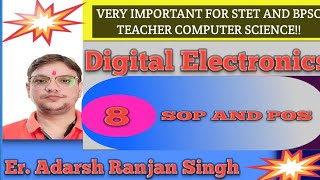 SOP and POS form concept with examples Minterm and Maxterm I SOP and POS in Digital Electronics [upl. by Nappie]