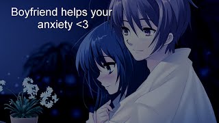 Loving boyfriend comforts you when you are stressed  BOYFRIEND SLEEP AID ASMR AUDIO [upl. by Leid57]