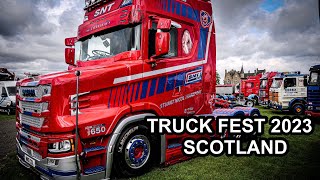 Truck Fest 2023 Scotland Highlights Video Vlog  Who’s at the show [upl. by Enawtna]