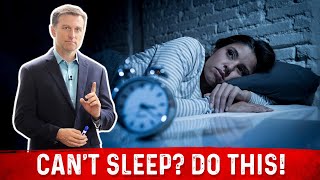 Can’t Sleep Try These 5 Tips To Get a Better Night’s Sleep – Dr Berg [upl. by Ailes]