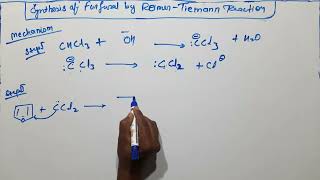 Synthesis of furfural by Reimer Tiemann reaction [upl. by Karia118]