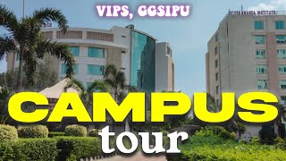 VIPS CAMPUS TOUR 🤩  college overview  secret spots  exclusive 2023 🔥 [upl. by Airda]