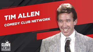 Tim Allen  Comedy Club Network 1989 [upl. by Asina66]