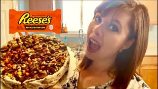 Easy To Make Reese’s Ice Cream Cake [upl. by Loralie992]