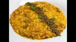 RISOTTO CON POMODORINI SALSICCIA E ZAFFERANO  CUCINANDOMELAGODO [upl. by Wolliw]