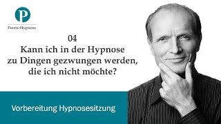 Werde ich in der Hypnose Dinge gegen meinen Willen tun [upl. by Daht]