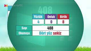 3 Sınıf Matematik Konu Anlatımları – 3 Basamaklı Doğal Sayıları Okuyup Yazalım [upl. by Agler]