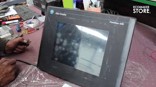 Probando un Allen Bradley Panelview 2711t10c20 Ser D Ser C Y SER F [upl. by Steady]