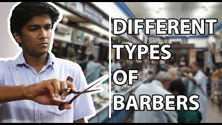 Different Types of Barbers  Manish Kharage [upl. by Rosenthal]