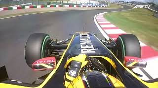 Robert Kubicas Qualifying Lap Onboard 2010 Japanese Grand Prix [upl. by Frederic]