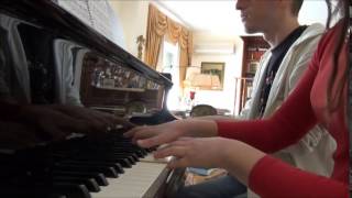 Faurè  Dolly Suite Op56 Berceuse Lullaby for Piano 4 hands [upl. by Orvan]