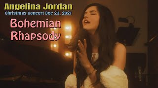 Angelina Jordan  Bohemian Rhapsody Christmas Concert Dec 23 2021 [upl. by Vanzant]