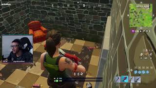 5 Health Start to a Llama Dinner  Fortnite BR Highlight [upl. by Anigroeg]