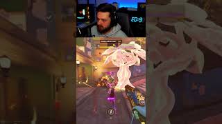 BATTLE MERCY BRINGS VALKYRIE JUSTICE overwatch overwatch2 overwatch2gameplay [upl. by Eelsew]