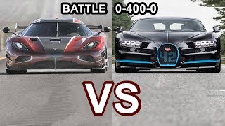 2018 Koenigsegg Agera RS VS 2018 Bugatti Chiron  World’s Fastest Cars [upl. by Maharva]