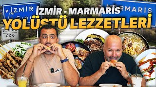 İzmir  Marmaris Yolüstü Lezzetleri  Otlu börek ekşili tavuk bıldırcın ciğer Ayaküstü Lezzetler [upl. by Atener]