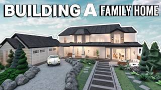 BUILDING A 500K FAMILY FARM HOUSE IN BLOXBURG [upl. by Amos453]