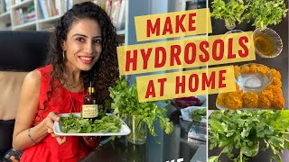 How to Make Hydrosols At Home  DIY Hydrosols  Skin Care Essentials [upl. by Richy]