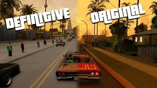 Grand Theft Auto The Trilogy  Definitive Edition vs Original Graphics Comparison [upl. by Tupler]