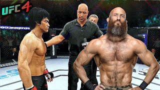 Bruce Lee vs Tommaso Chiampa  Wrestler EA sports UFC 4 [upl. by Anec]