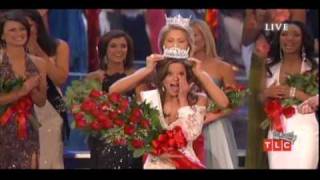 Miss America 2009  Katie Stam Miss Indiana crowning moment amp questionsanswers for the top7 [upl. by Aihsemat]