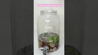 Beetroot cucumber detox WATER [upl. by Kcirdlek82]