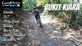 Bukit Kiara Mountain Biking Trails Shaolin TnT Dirty Deeds Boulder BaraKuda Bunian mtb kiara [upl. by Sudaorb]