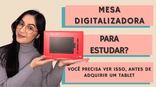 Como estudar com a mesa digitalizadora Vale a pena WACOM ONE CTL472 [upl. by Codd]