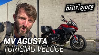 2022 MV Agusta Turismo Veloce Lusso Review  Daily Rider [upl. by Minetta]