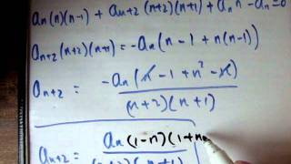 Differential Equations 17  Frobenius Method Example 3 [upl. by Anaet]