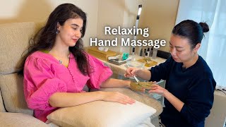 ASMR Premium Hand Massage amp Treatment in Tokyo Japan Soft Spoken [upl. by Alrep]