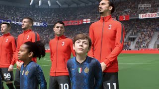 PS5  XBSX FIFA 22  AC Milan vs Inter Milan Full 4K NextGen Gameplay [upl. by Vanya197]