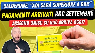 📣 REDDITO DI CITTADINANZA SETTEMBRE pagamenti iniziati Nuove dichiarazioni della ministra Calderone [upl. by Defant]